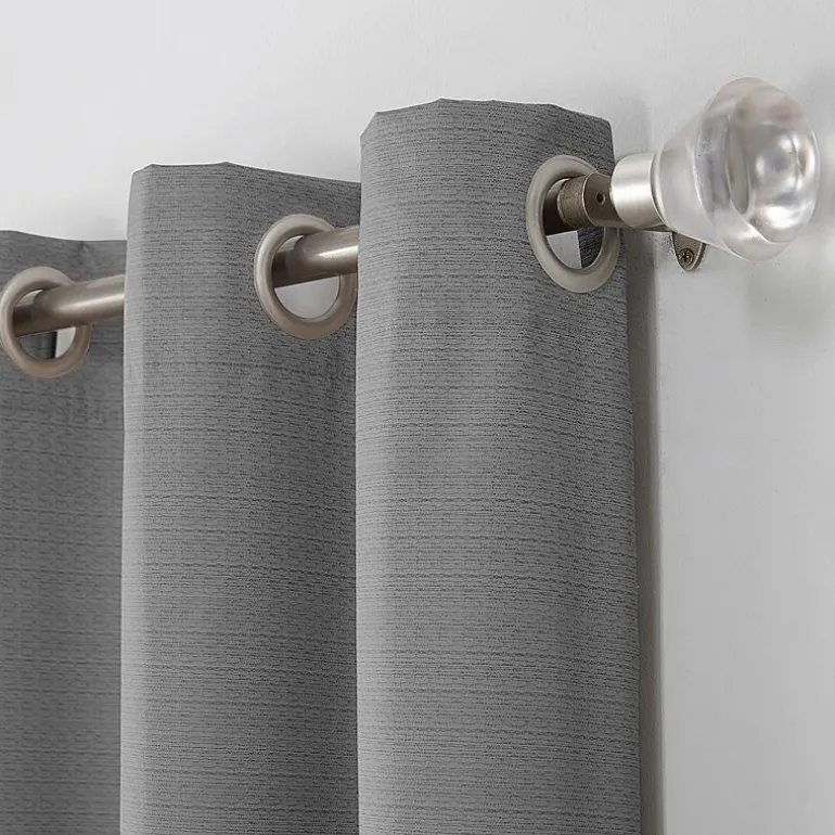Sun Zero Cooper Grommet Top Energy Saving Light-Filtering Single Curtain Panel