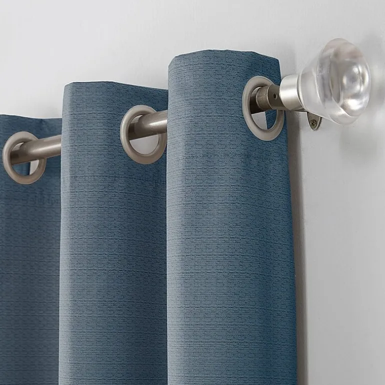 Sun Zero Cooper Grommet Top Energy Saving Light-Filtering Single Curtain Panel