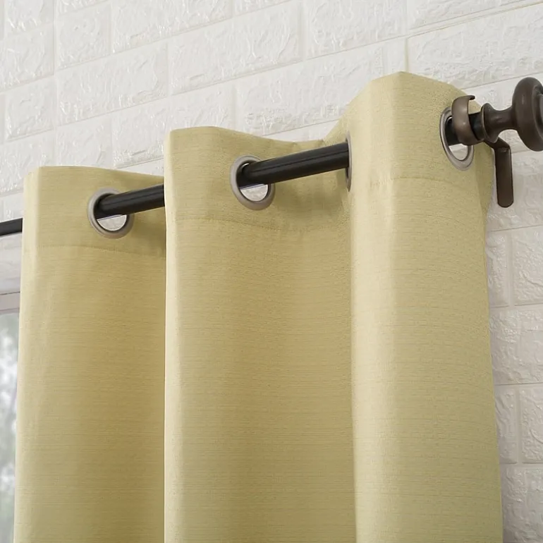 Sun Zero Cooper Grommet Top Energy Saving Light-Filtering Single Curtain Panel