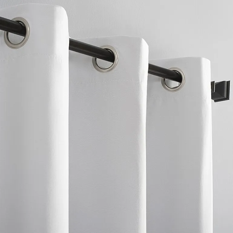 Sun Zero Cyrus Grommet Top Energy Saving 100% Blackout Single Curtain Panel