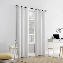 Sun Zero Cyrus Grommet Top Energy Saving 100% Blackout Single Curtain Panel
