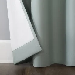 Sun Zero Cyrus Grommet Top Energy Saving 100% Blackout Single Curtain Panel
