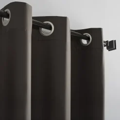 Sun Zero Cyrus Grommet Top Energy Saving 100% Blackout Single Curtain Panel