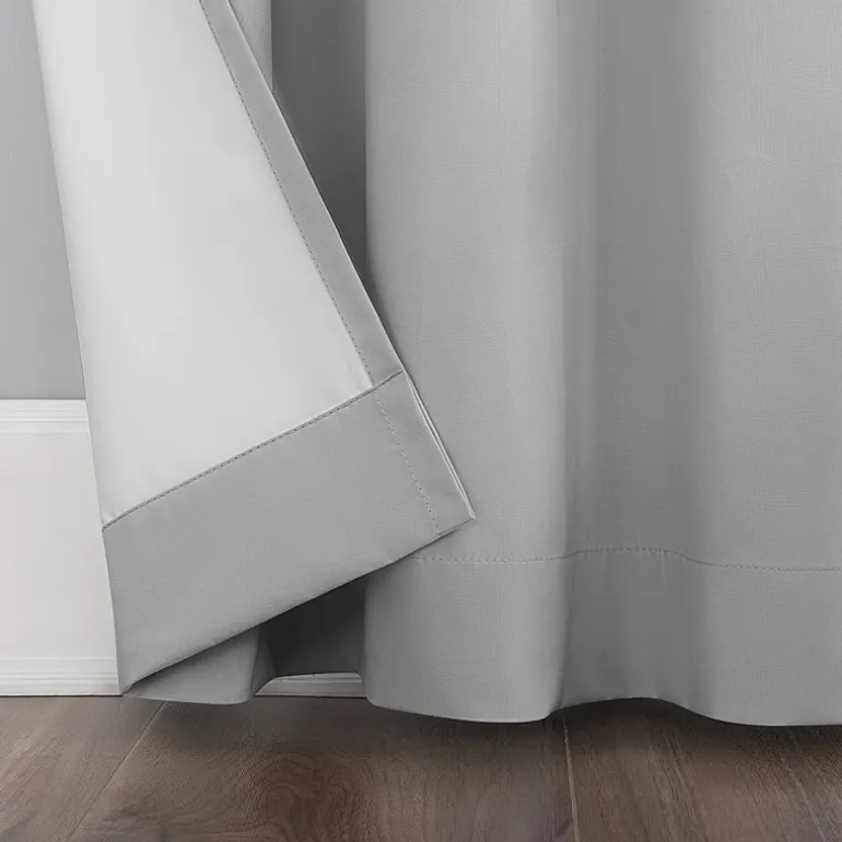 Sun Zero Cyrus Grommet Top Energy Saving 100% Blackout Single Curtain Panel