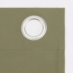 Sun Zero Cyrus Grommet Top Energy Saving 100% Blackout Single Curtain Panel