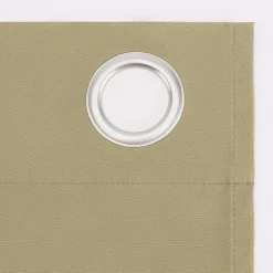 Sun Zero Cyrus Grommet Top Energy Saving 100% Blackout Single Curtain Panel