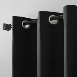 Sun Zero Cyrus Grommet Top Energy Saving 100% Blackout Single Curtain Panel
