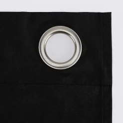 Sun Zero Cyrus Grommet Top Energy Saving 100% Blackout Single Curtain Panel