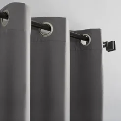 Sun Zero Cyrus Grommet Top Energy Saving 100% Blackout Single Curtain Panel