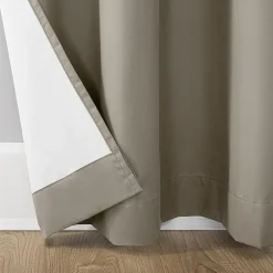Sun Zero Cyrus Grommet Top Energy Saving 100% Blackout Single Curtain Panel