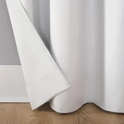 Sun Zero Cyrus Thermal Rod Pocket Back Tab Energy Saving 100% Blackout Single Curtain Panel
