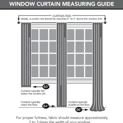 Sun Zero Cyrus Thermal Rod Pocket Back Tab Energy Saving 100% Blackout Single Curtain Panel
