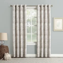 Sun Zero Darren Grommet Top Energy Saving Blackout Single Curtain Panel