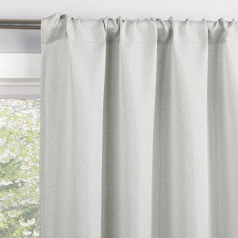 Sun Zero Dasan Rod Pocket Grommet Top Blackout Set of 4 Curtain Panel