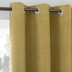 Sun Zero Duran Grommet Top Energy Saving 100% Blackout Single Curtain Panel