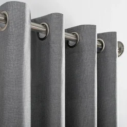 Sun Zero Duran Grommet Top Energy Saving 100% Blackout Single Curtain Panel