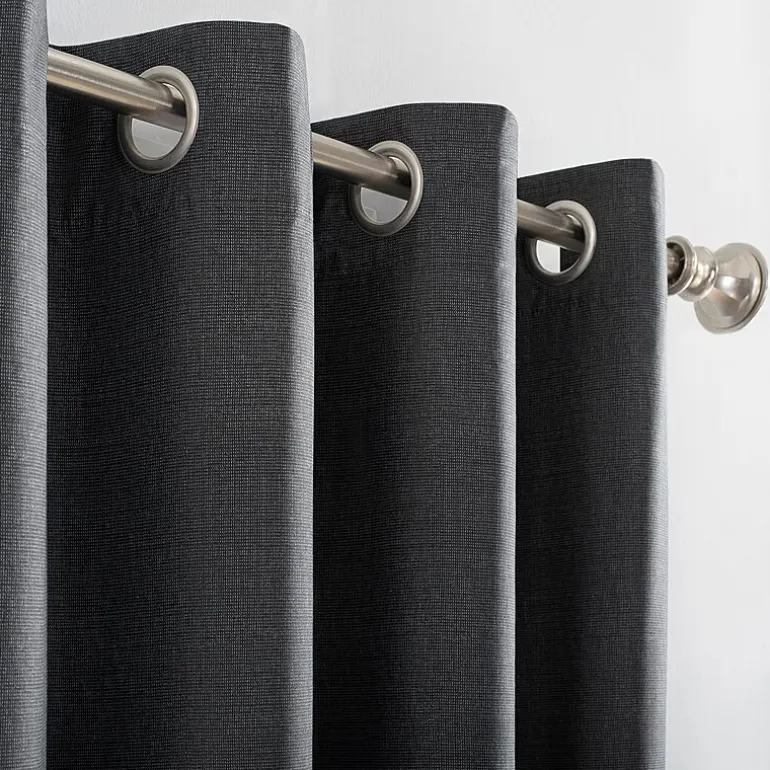 Sun Zero Duran Grommet Top Energy Saving 100% Blackout Single Curtain Panel