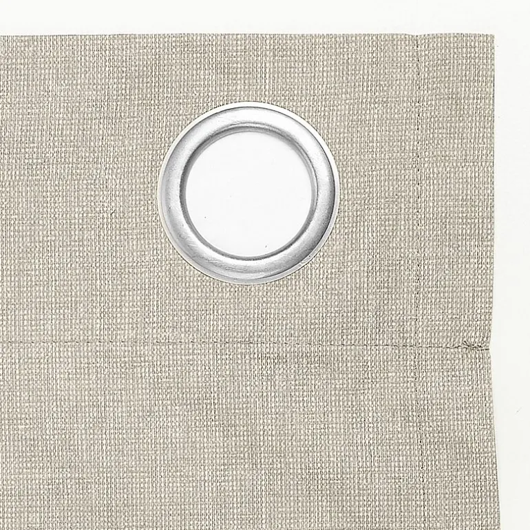Sun Zero Duran Grommet Top Energy Saving 100% Blackout Single Curtain Panel