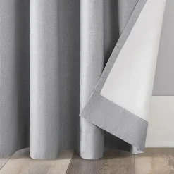 Sun Zero Duran Grommet Top Energy Saving 100% Blackout Single Curtain Panel