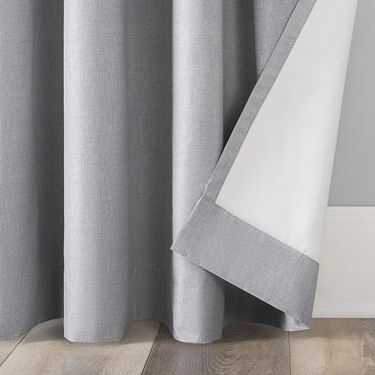Sun Zero Duran Grommet Top Energy Saving 100% Blackout Single Curtain Panel