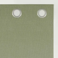 Sun Zero Duran Grommet Top Energy Saving 100% Blackout Single Curtain Panel