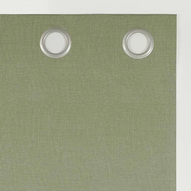 Sun Zero Duran Grommet Top Energy Saving 100% Blackout Single Curtain Panel