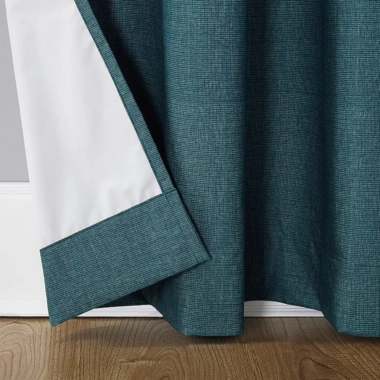Sun Zero Duran Grommet Top Energy Saving 100% Blackout Single Curtain Panel