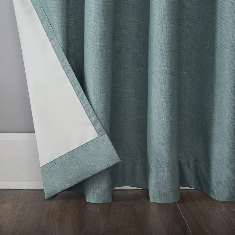 Sun Zero Duran Grommet Top Energy Saving 100% Blackout Single Curtain Panel
