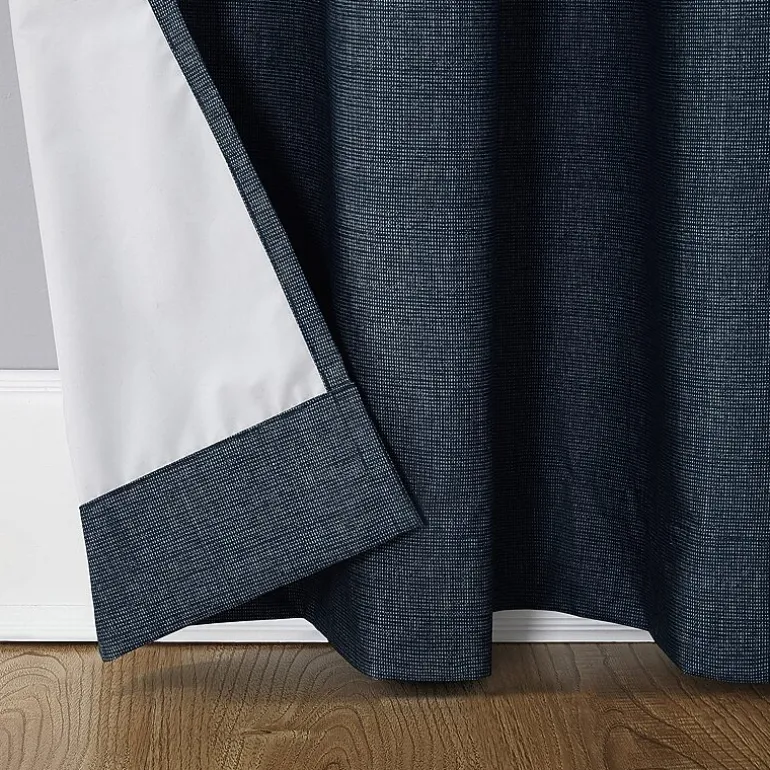 Sun Zero Duran Grommet Top Energy Saving 100% Blackout Single Curtain Panel
