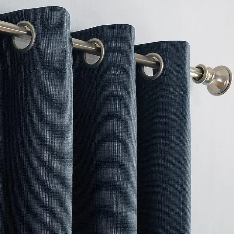 Sun Zero Duran Grommet Top Energy Saving 100% Blackout Single Curtain Panel