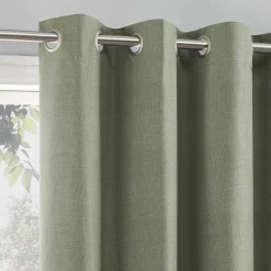 Sun Zero Duran Grommet Top Energy Saving 100% Blackout Single Curtain Panel