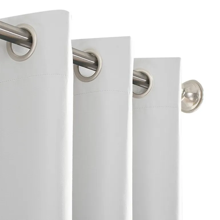 Sun Zero Duran Grommet Top Energy Saving 100% Blackout Single Curtain Panel