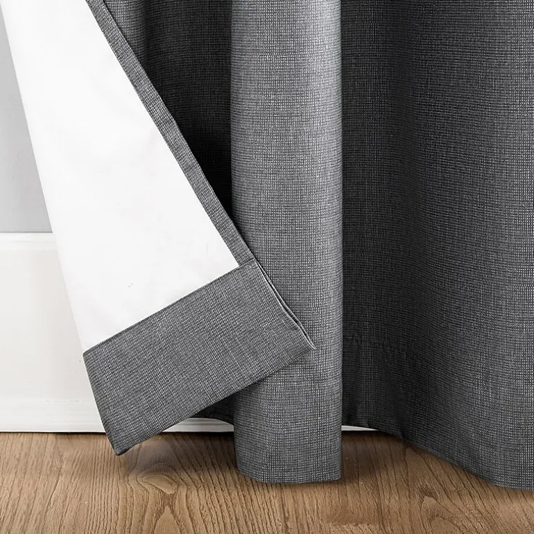 Sun Zero Duran Grommet Top Energy Saving 100% Blackout Single Curtain Panel
