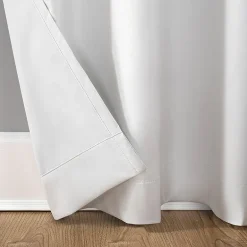 Sun Zero Duran Grommet Top Energy Saving 100% Blackout Single Curtain Panel