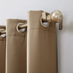 Sun Zero Emory Grommet Top Light-Filtering Single Curtain Panel