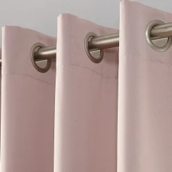 Sun Zero Emory Grommet Top Light-Filtering Single Curtain Panel