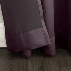Sun Zero Emory Grommet Top Light-Filtering Single Curtain Panel