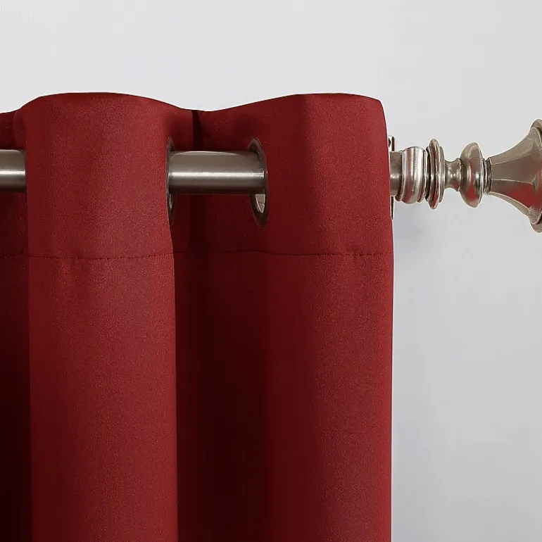 Sun Zero Emory Grommet Top Light-Filtering Single Curtain Panel