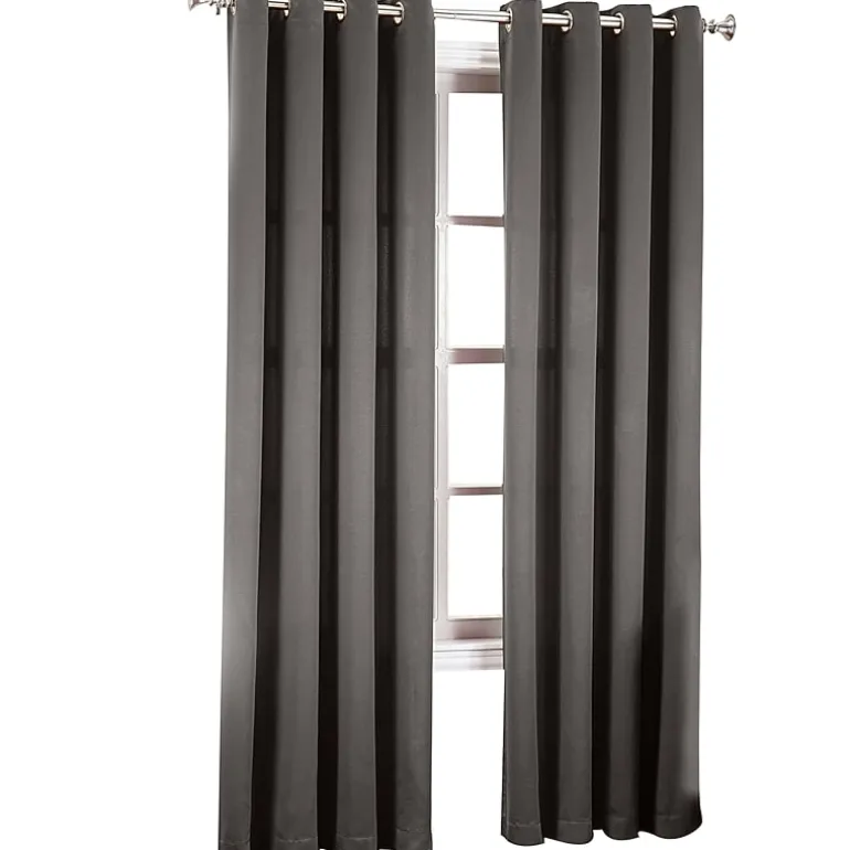Sun Zero Emory Grommet Top Light-Filtering Single Curtain Panel