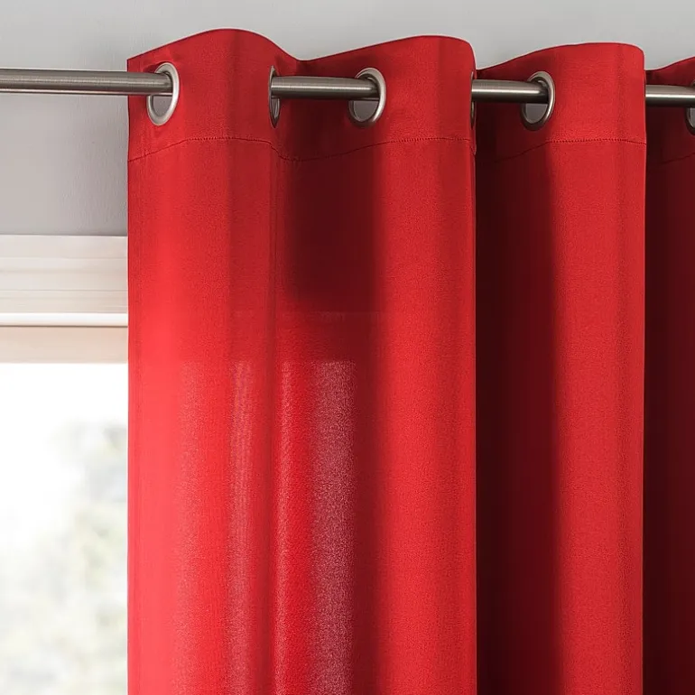 Sun Zero Emory Grommet Top Light-Filtering Single Curtain Panel