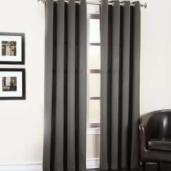 Sun Zero Emory Grommet Top Light-Filtering Single Curtain Panel