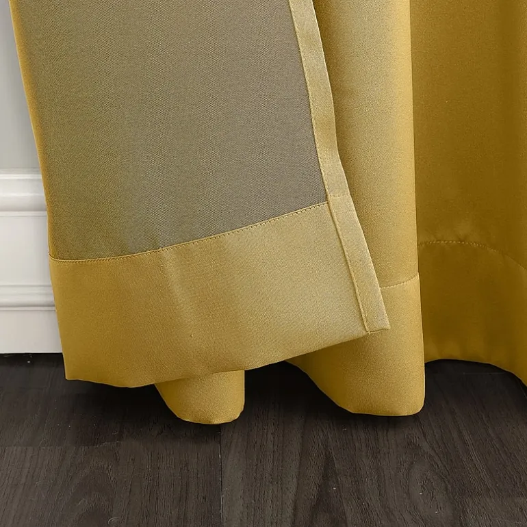 Sun Zero Emory Grommet Top Light-Filtering Single Curtain Panel