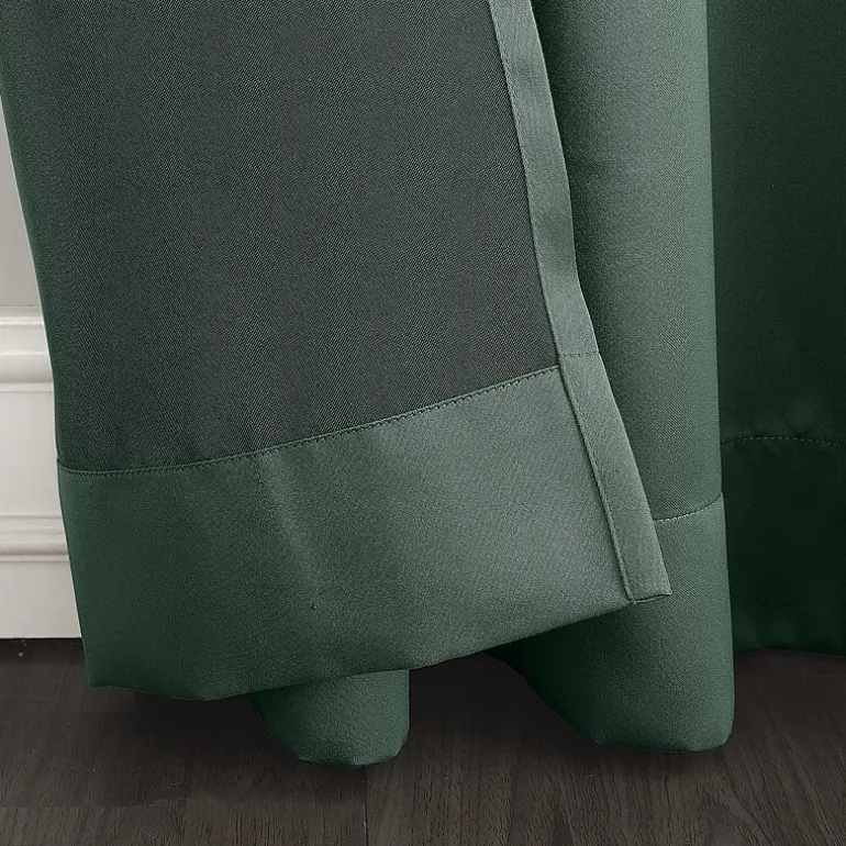 Sun Zero Emory Grommet Top Light-Filtering Single Curtain Panel