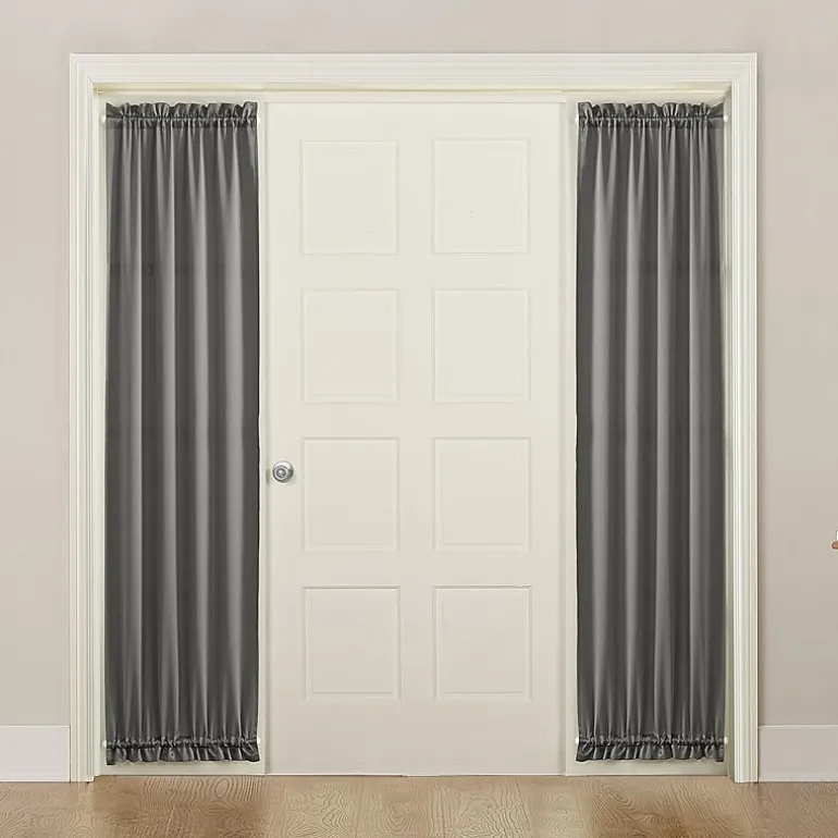 Sun Zero Emory Light-Filtering Rod Pocket Single Sidelight Curtain
