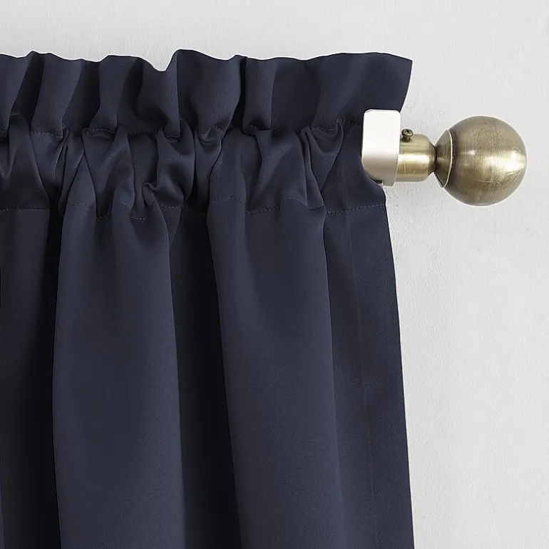 Sun Zero Emory Rod Pocket Energy Saving Light-Filtering Single Curtain Panel