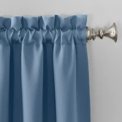 Sun Zero Emory Rod Pocket Energy Saving Light-Filtering Single Curtain Panel