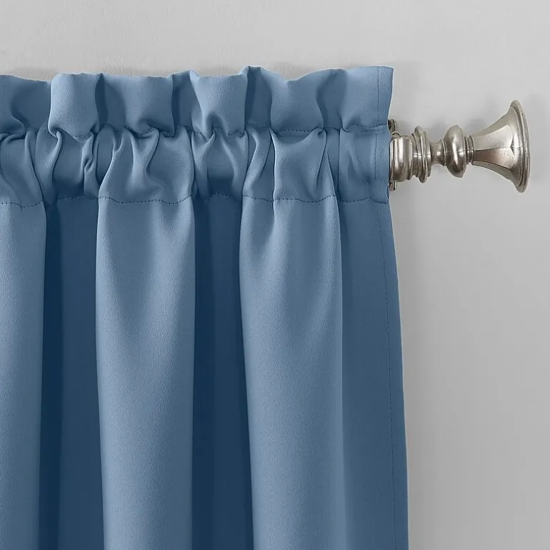 Sun Zero Emory Rod Pocket Energy Saving Light-Filtering Single Curtain Panel
