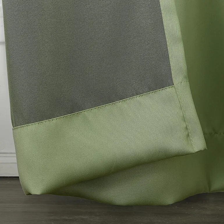 Sun Zero Emory Rod Pocket Energy Saving Light-Filtering Single Curtain Panel