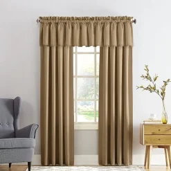Sun Zero Emory Rod Pocket Energy Saving Light-Filtering Single Curtain Panel