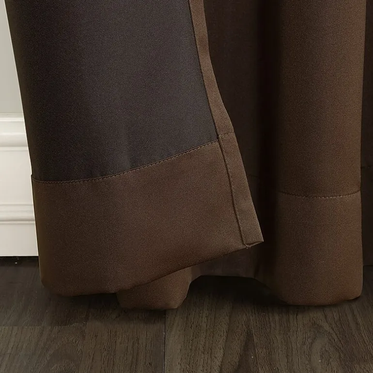 Sun Zero Emory Rod Pocket Energy Saving Light-Filtering Single Curtain Panel